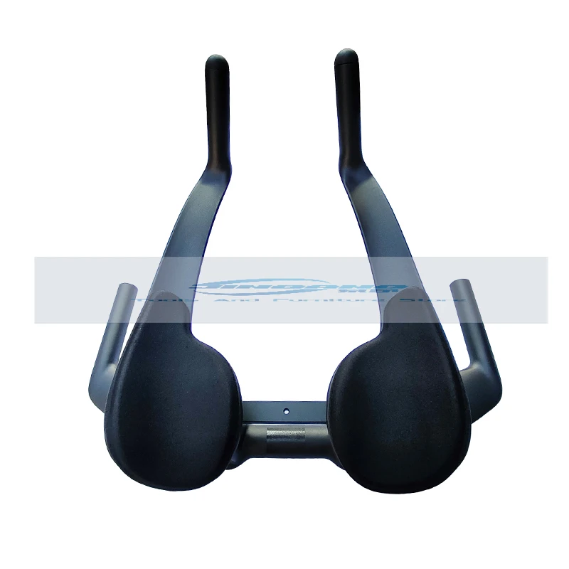 دراجة من ألياف الكربون راحة طويلة وضع مقود دراجة الطريق سباق TT وضع المقود التدريب على راكب الأرض #1