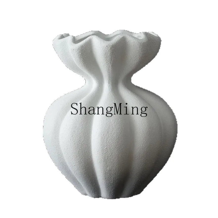 

DSA ceramic vase tabletop flower arrangement ornament high-end niche home decoration vase ceramic vase home decoration