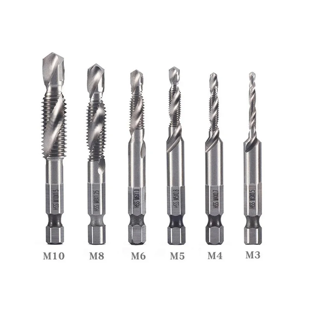 Hex Shank M To M HSS Hex Shank Hole Tapping Chamfering Metric Note Package Content Pcs Processing Product Name