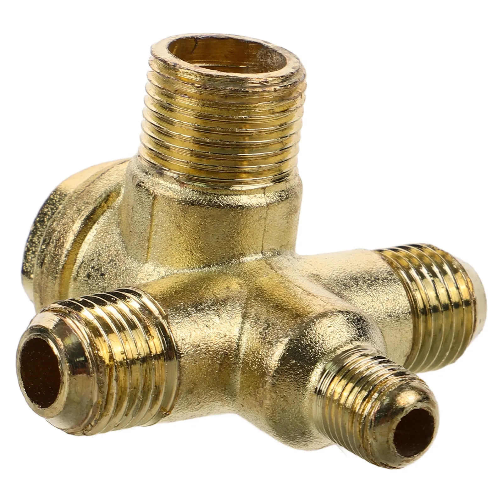 

Обратный клапан для воздушного компрессора, резьбовой, 4-ходовой, с защитой от обратного давления, пневматический аксессуар для трубопроводов