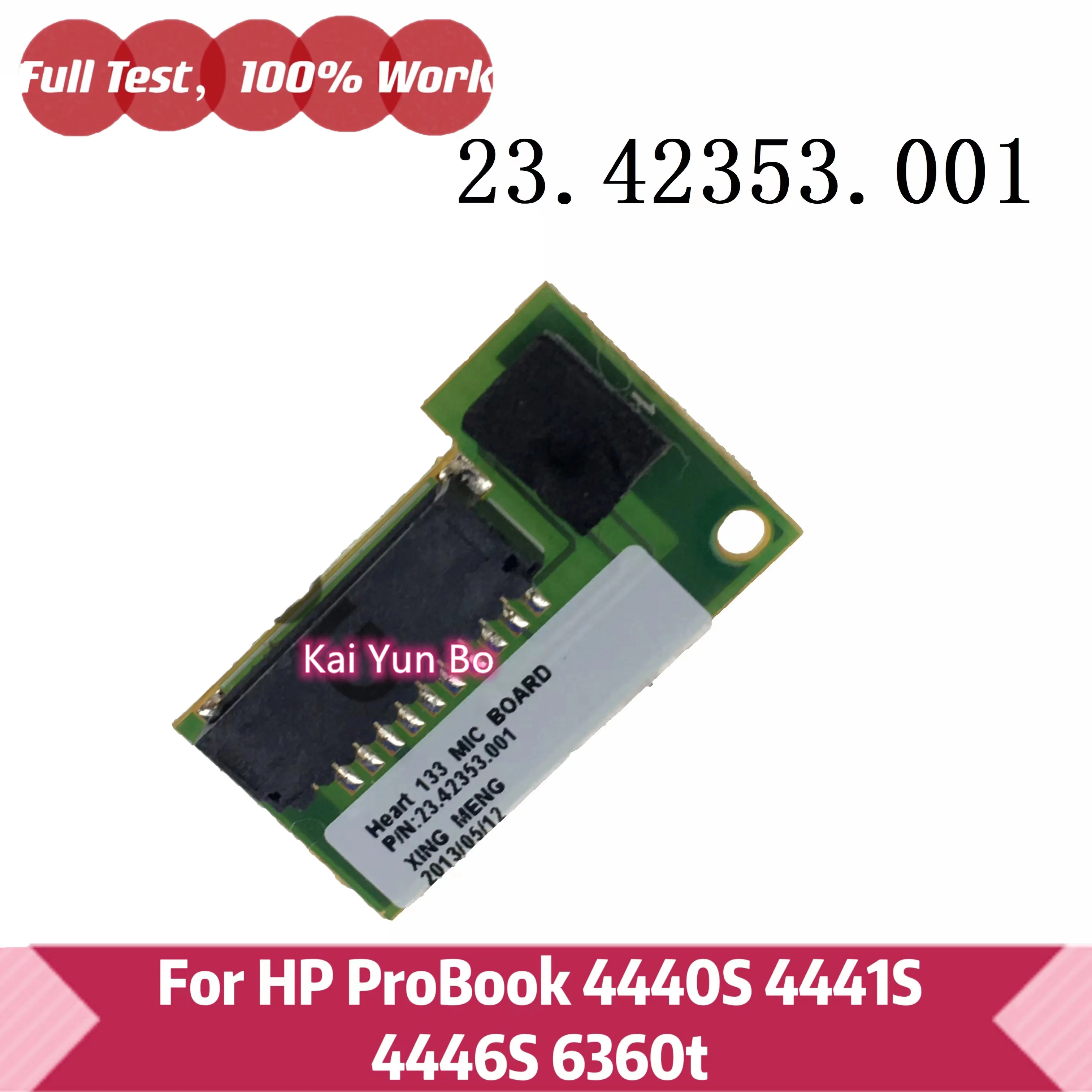 Ноутбук HP ProBook 4440S 4441s 4446s 6360t ОРИГИНАЛЬНАЯ ПЛАТА МИКРОФОНА 23.42353.001