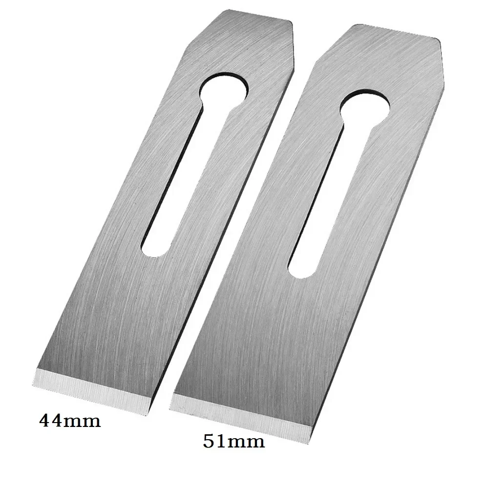 44mm/51mm Hand Planer Cutter Manganese Steel Edge Trimming Cutter Saw Blades For Woodworking Power Tool Accessories