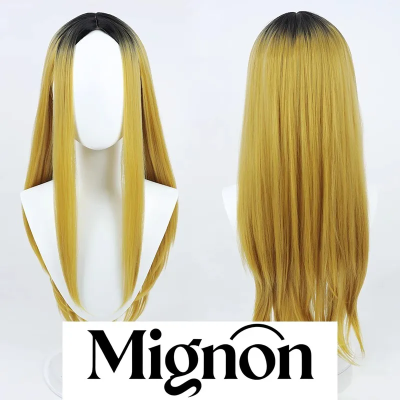 Haikyuu Kenma lang haar vrouwelijke versie cosplay pruik hete verkoop Kerst Halloween Pruik