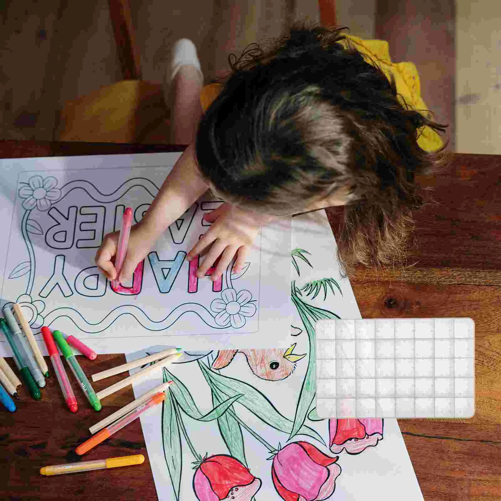 Boîte de rangement de marqueurs, 4 pièces, organisateur de stylos de bureau, support de marqueurs, Base de tri en plastique d'alcool