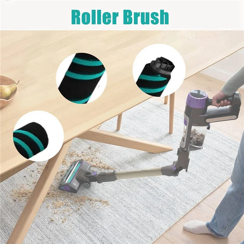 ABDJ-2 مجموعة ل القرش IP3251/IP3251C/IP3252/IP3251EUT مكنسة كهربائية جزء الأسطوانة فرشاة تصفية القطن قاعدة محطة تصفية