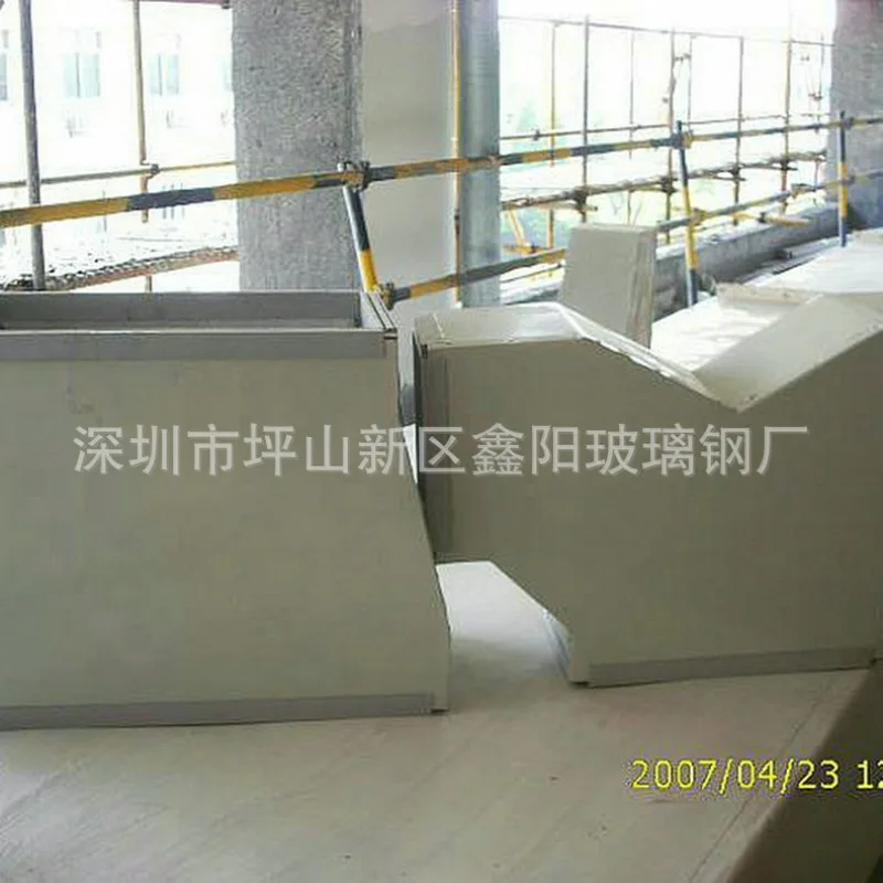 FRP air duct Basement garage ventilation duct Inorganic anti-smoke exhaust pipe Special air conditioner pipe
