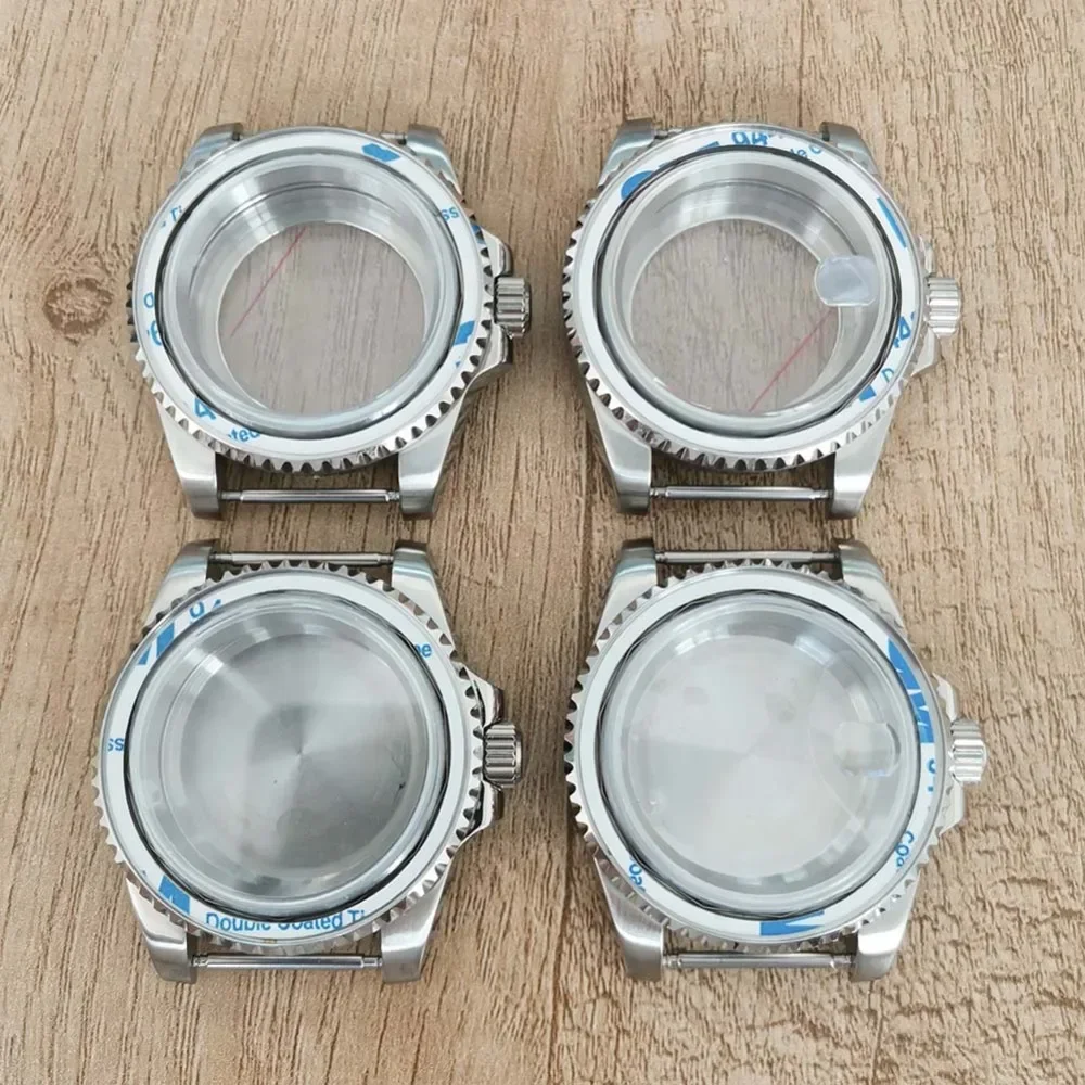 40mm 316L Stainless Steel Submarine Movement NH Series 34/35/36 Models Watch Case Modification Replacement Parts Watch Module