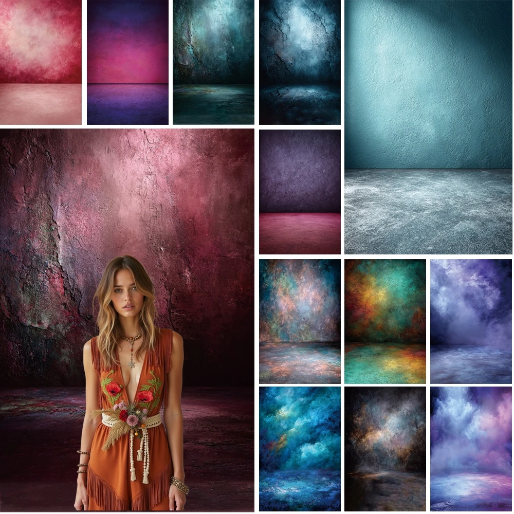 

MOON.QG Textured Space Background Light Color Backdrops For Photography Party Poster Studio Photo Baby Decoration Wallpaper