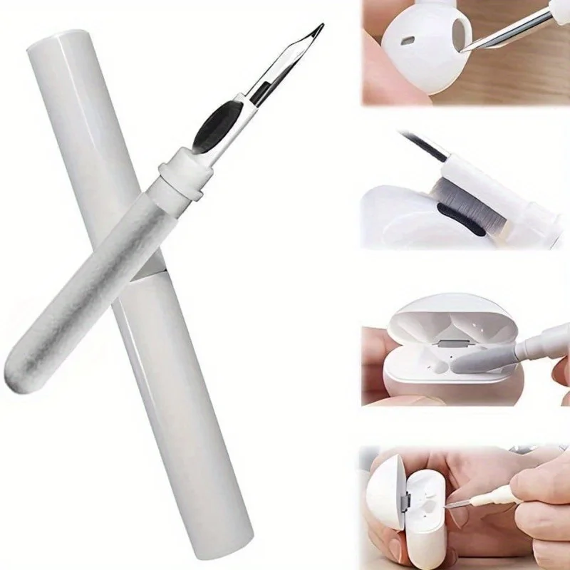 Multi-Head Earphone Cleaner Pen with
