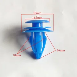 20X Auto Clips For Land Rover Range Rover Evoque for Front Rear Wheel Arch Trim For Jaguar Land Rover Discovery Evoque Fasteners