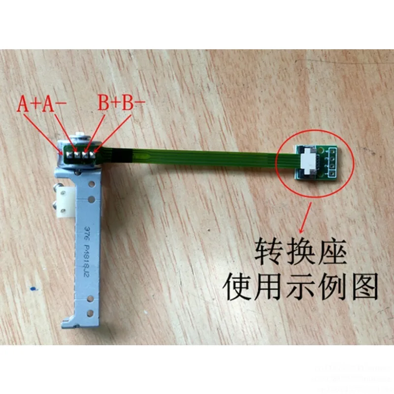 Miniature two-phase four-wire stepper motor 15mm stepper motor with long lead rod 2-phase 4-wire stepper motor