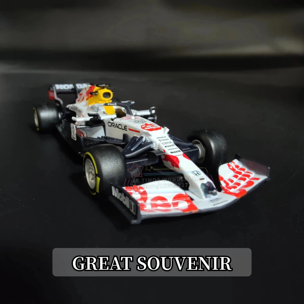 Bburago 1:43 Red Bull Racing RB16B F1 Car Model Replica Turkish GP Special Edition #33 #1 Verstappen Formula 1 Miniature Toy