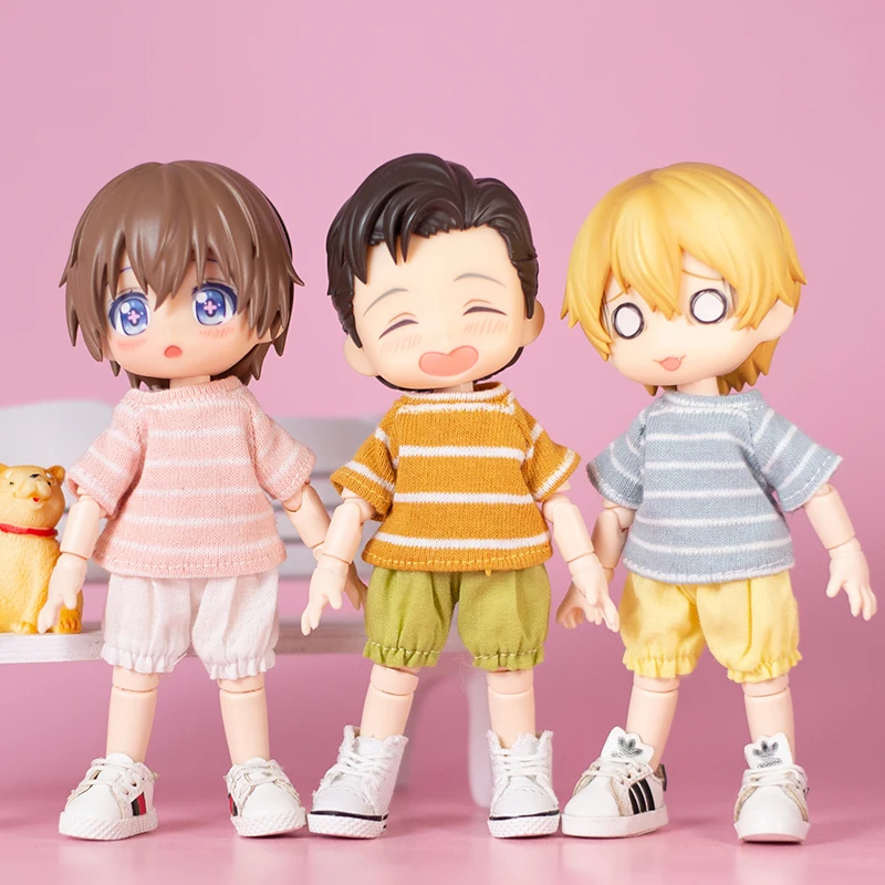 HOUZIWA OB11 Doll Pant Pumpkin GSC YMY 1/12 BJD Doll Clothes Shorts
