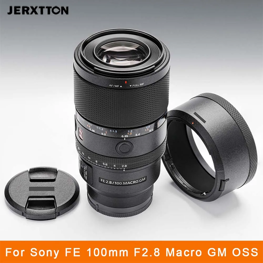 

100 2.8 Camera Macro Lens Skin Vinyl Wrap Body Film Sticker for Sony FE 100mm F2.8 Macro GM OSS Protector Accessories FE 2.8/100