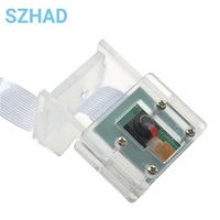 Raspberry Pi Compatible 5 Megapixel OV5647 Camera Module – Includes Clear Acrylic Bracket and Adjustable Camera Stand