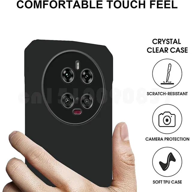 Dla Doogee DK10 Miękkie, przezroczyste etui z TPU na telefon Doogee DK10