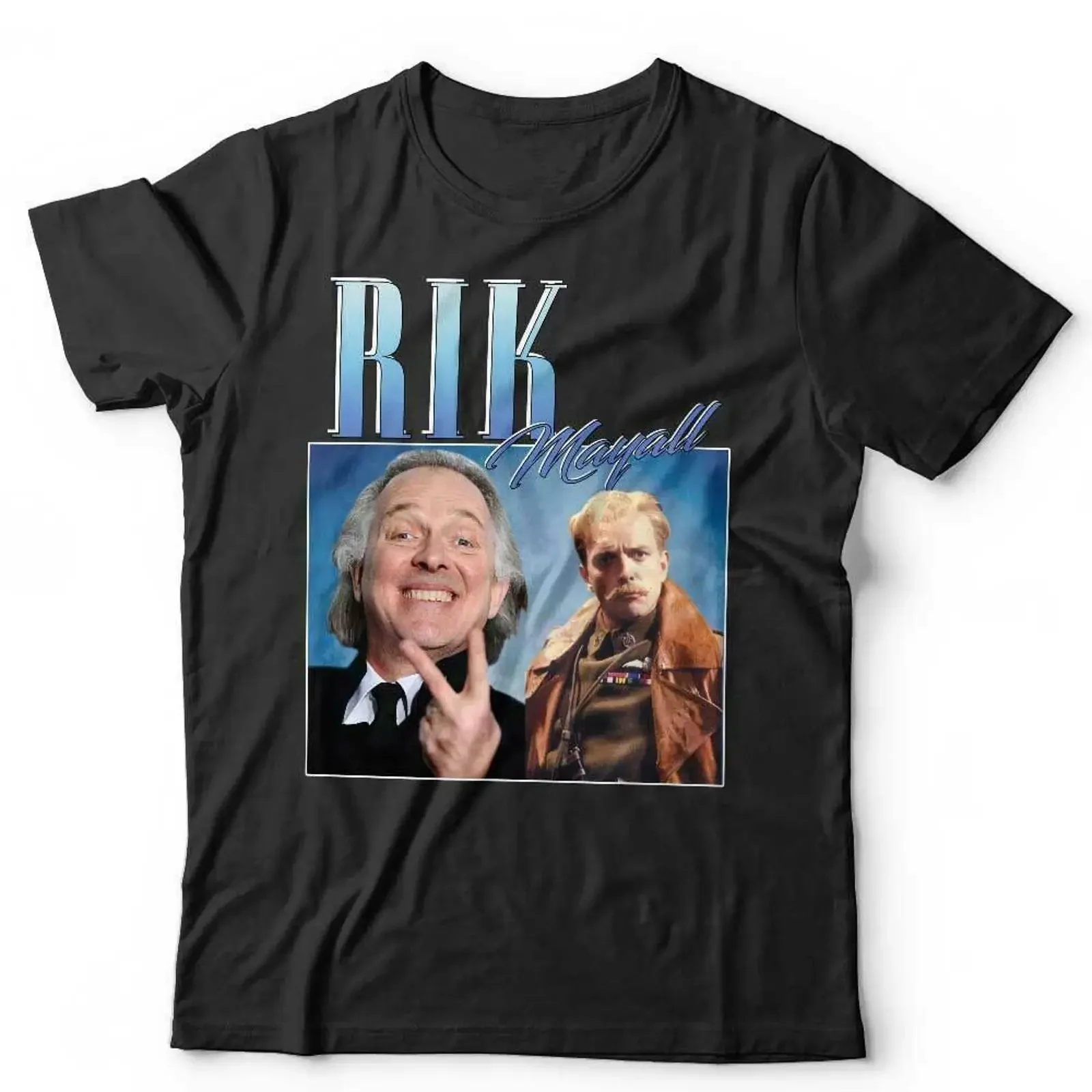 Rik Mayall Appreciation T Shirt Homage Throwback Stag Hen Do Funny vintage Washed graphic Soft Unisex streetwear Comfortable