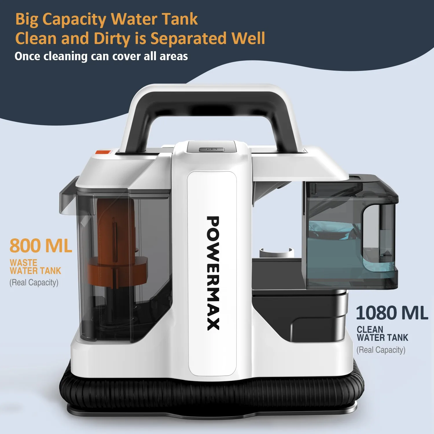 Handheld Carpet and Upholstery Automatic Multifunctional All-in-One Carpet and Curtain Cleaning Machine