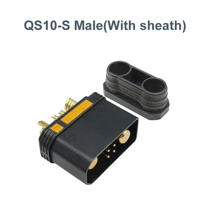 QS10-S 240A Male Female Aircraft Model Forklift Plug DC 750V Electric Vehicle Charging Head Battery High Current Quick Connector