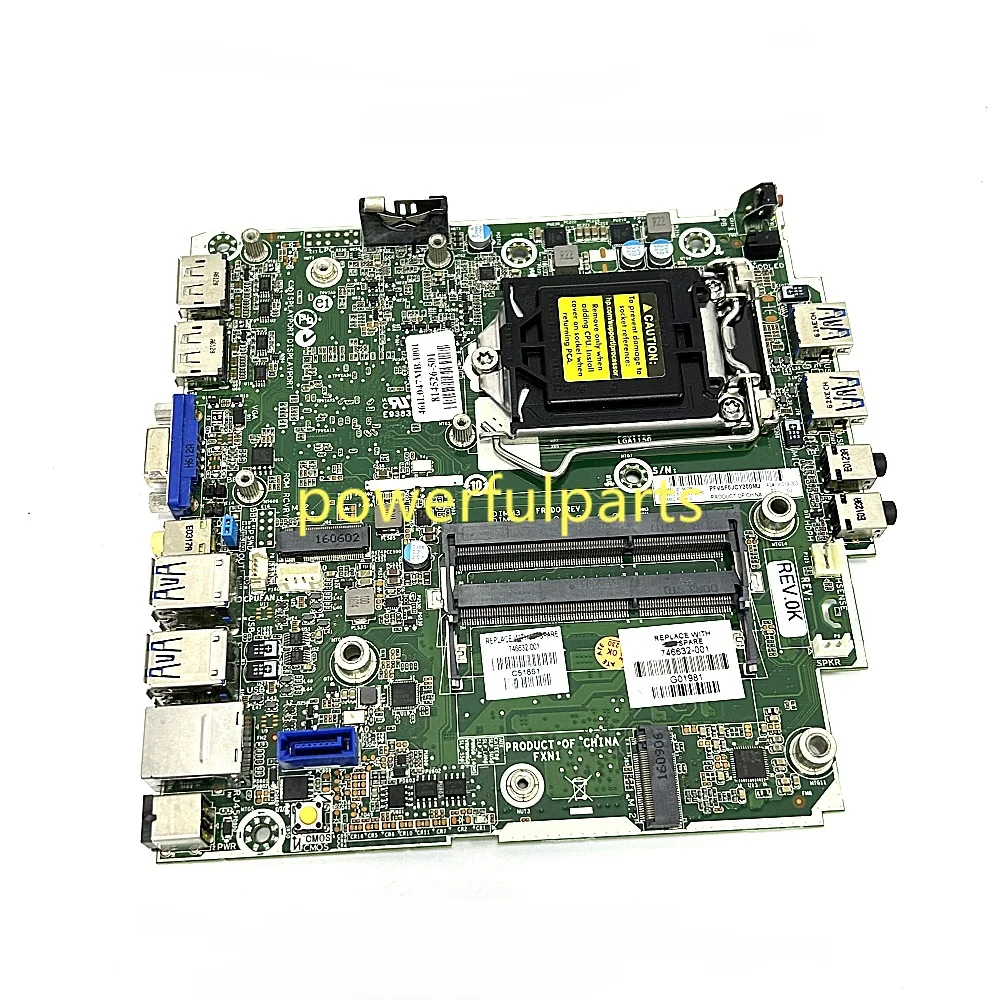 

Для мини-настольной материнской платы HP Elitedesk 800 G1 746632 -001 746219 -003 Рабочая хорошая