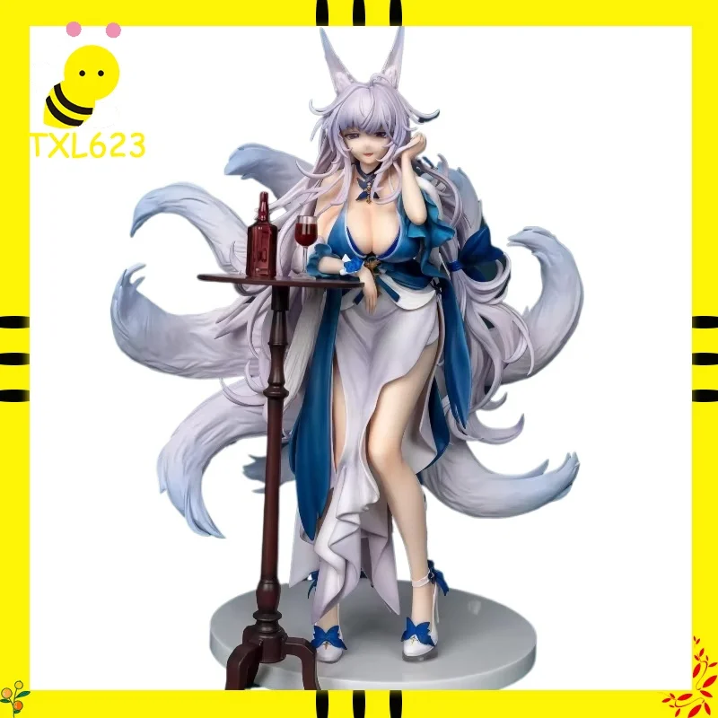 

28.5cm Blue Archive Shinano Anime GK Figure, Evening Gown Ver PVC ABS Beautiful Girl Statue Model, Desktop Ornament Collectible