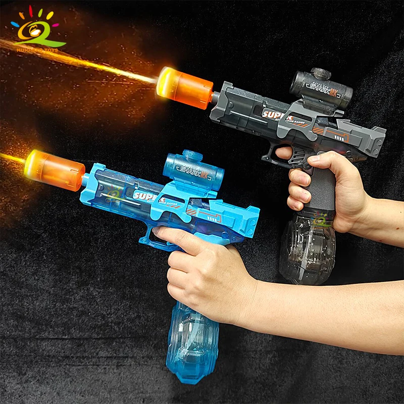 Fire Mouse เชื่อมต่อไฟฟ้าปืนฉีดน้ําอัตโนมัติของเล่น light-up หัวปืนฤดูร้อนสระว่ายน้ํากลางแจ้งหลงใหล COMBAT ของเล่นผู้ใหญ่