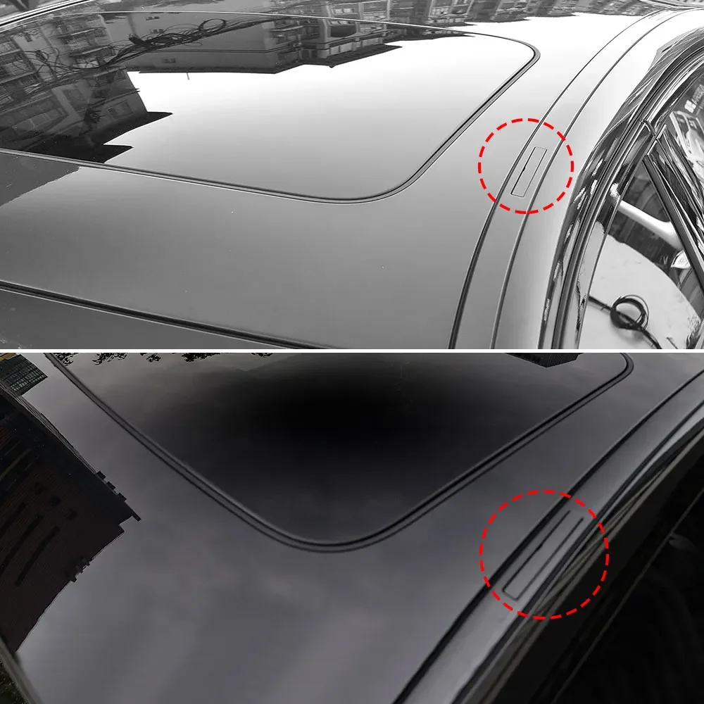 BMW G32 6 시리즈 G11 G12 7 시리즈 모델용 루프 레일 루프랙 커버 플레이트 몰딩 트림 (630 640 730 740 호환) 썸네일 5