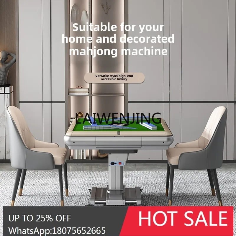 

mini mahjong machine automatic household dining table integrated dual-purpose