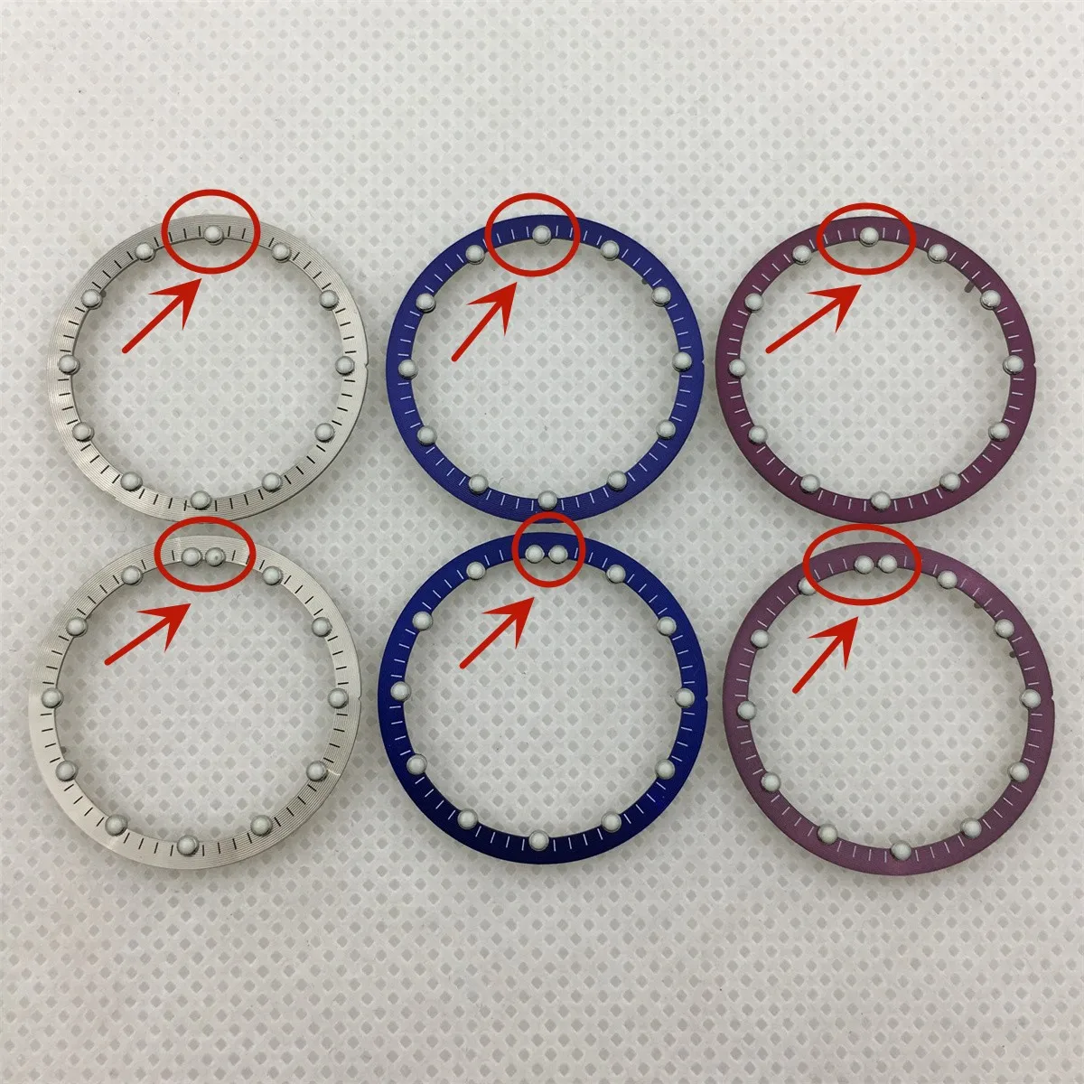 NH70 28.8mm black and white green blue grey red dial NH70 NH71A NH72 skeleton movement C3 green Luminous men\'s watch accessories