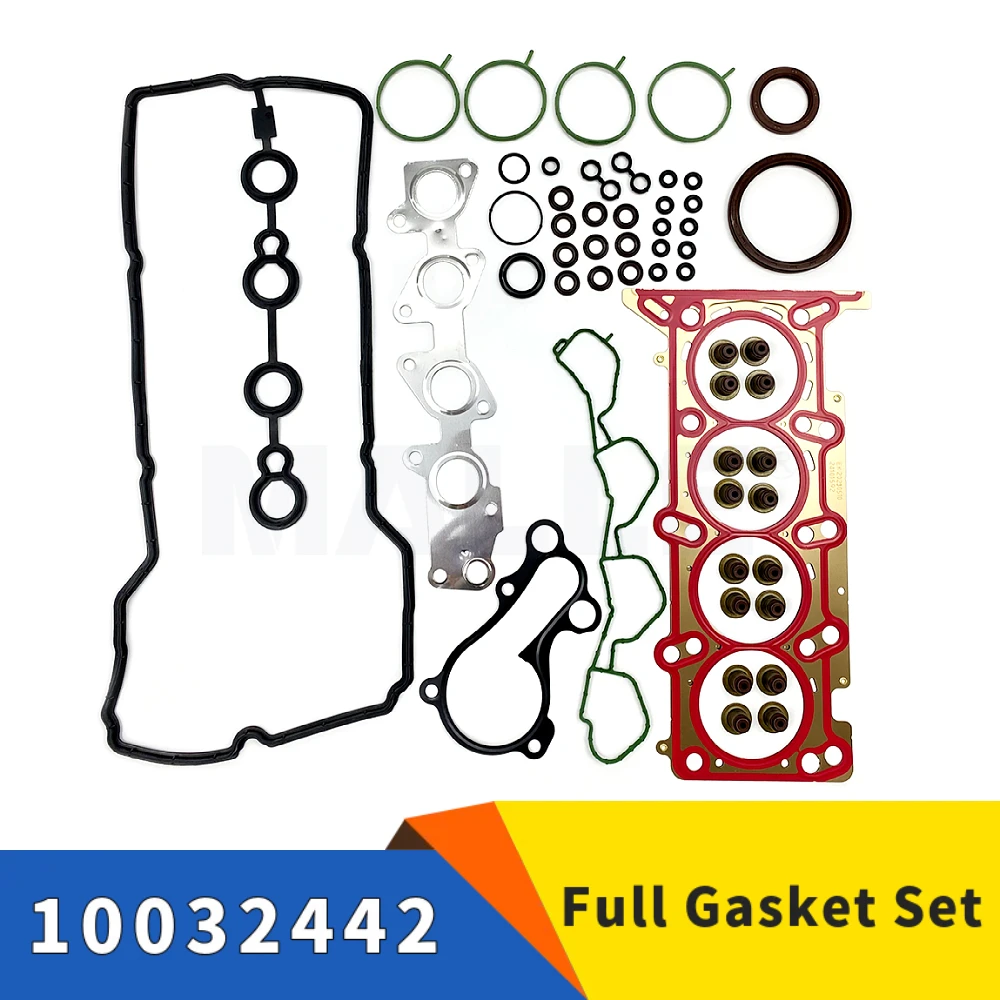 

For Buick Excelle 1.5 2013-2016 L2B Engine Full Gasket Set Overhaul Cylinder Head Gasket Repair Kit Car Accessories OEM 10032442