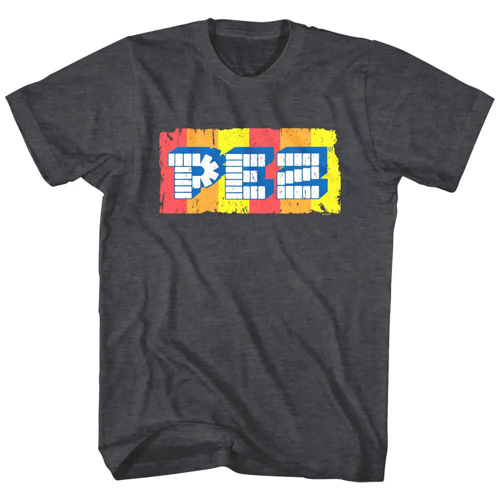 Pez Candy Vintage Logo Men'S T Shirt Retro Throwback Dispenser