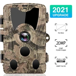 Outdoor Wildlife 20MP HD 1080P kamera obserwacyjna noktowizor akcesoria myśliwskie IP66 wodoodporna kamera do gry dzikiej przyrody zakres termiczny