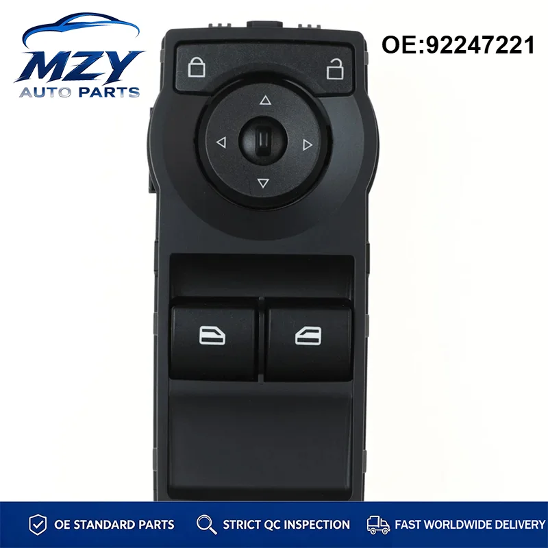 92247221 Fit For Holden Commodore 2006-2013 Power Regulator Window Master Switch Driver Side 7+16 PIN Replacement Parts