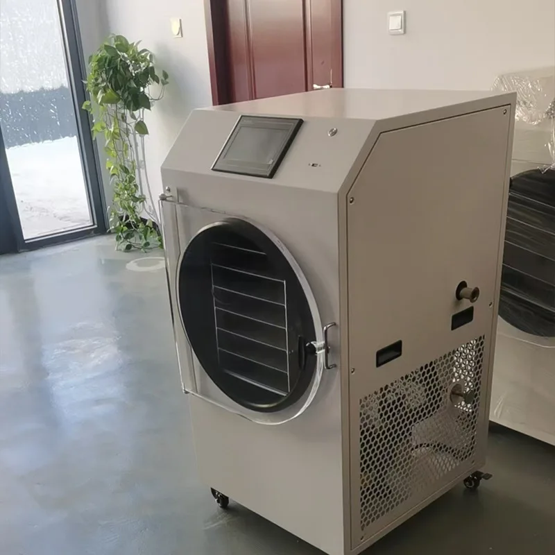 Freeze-Drying Machine HFD-20 For Chinese Herbal Medicine,Pet Snacks,Cordyceps, Fruits And Vegetables,High-Efficiency Small
