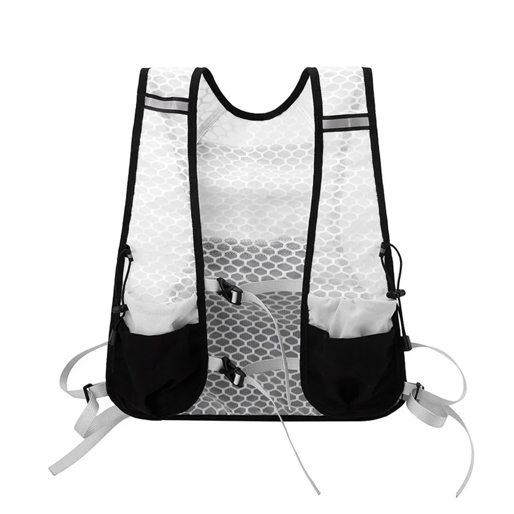 Lightweight Hydration Backpack Breathable Multiple Pockets Running Hydration Vest Comfortable Large Capacity Cycling Vest