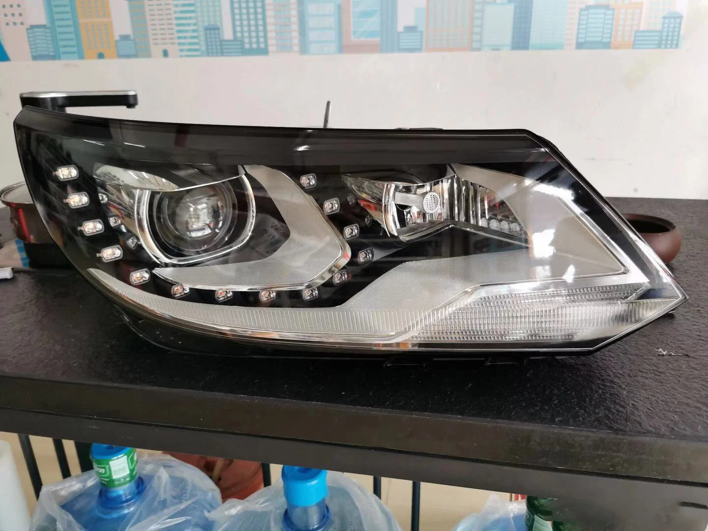 Suitable for 12-15 volkswage Tiguan hernia headlamp