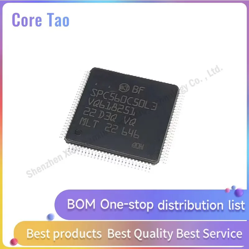 1 peça/lote SPC560C50L3VG SPC560C50L3 LQFP100 Chip de placa de computador automotivo