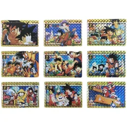 27pcs/set Dragon Ball Z anime surrounding rare Super Saiyan one Son Goku character flash card boy hobby toy Christmas gift