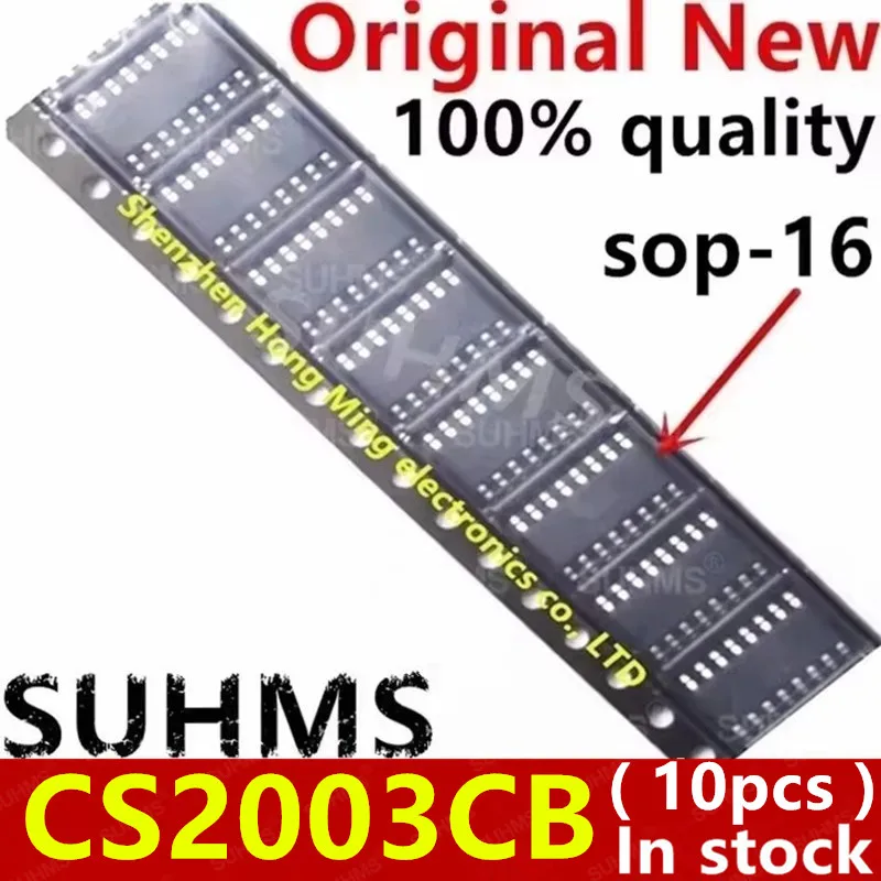 (10 قطع) 100% جديد CS2003CB CS2003C8 sop-16