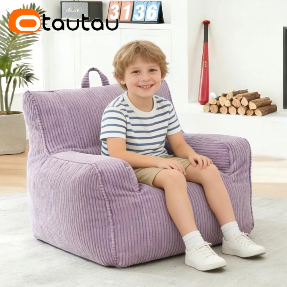Otautau Funda Para Puf De Pana Pequeña Para Niños De 3 A 10 Años, Funda Para Sillón, Funda Para Puf Sf400【¡Sin Relleno! ¡Necesita Comprar El Relleno Por Sí Mismo!】 — -49%, 37.1€ Coupon, from 37.19€ – 49% descuento – €37.19