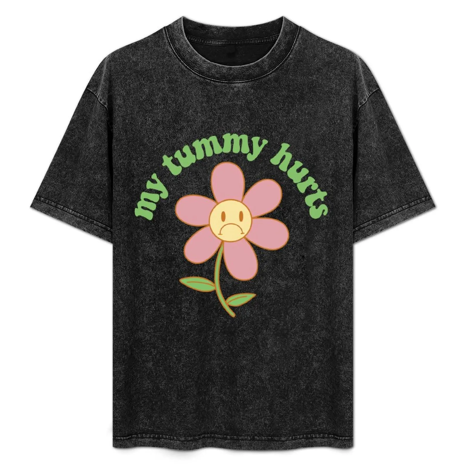 

My Tummy Hurts Stomachache Funny Kids Tummy Ache Gear T-Shirt funny gifts korean fashion Man t-shirt T-shirt men