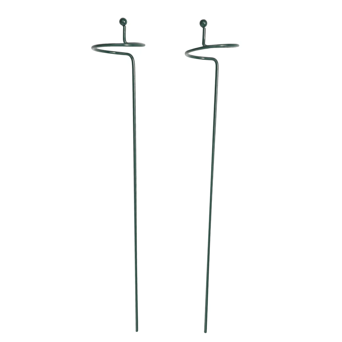 

2 PCS Climbing Plant Support Rack Iron Flowerpot Holder for Garden Potted Plants Stand Gardening