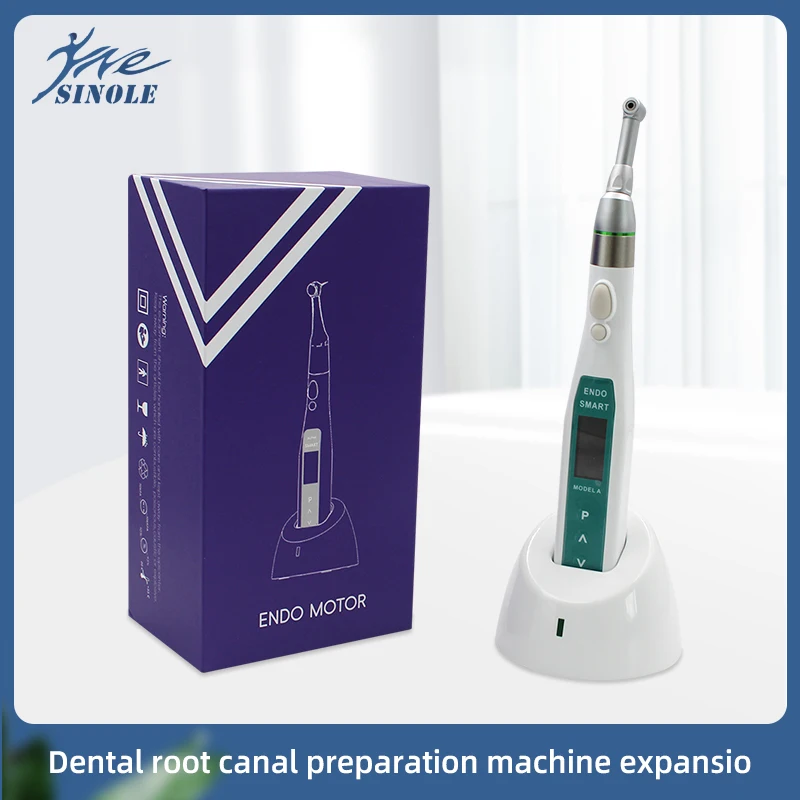 

16:1 EndoMotor Dental Reduction Equipment Wireless Endo Imported Motor Root Canal Instrument Dentist Tips