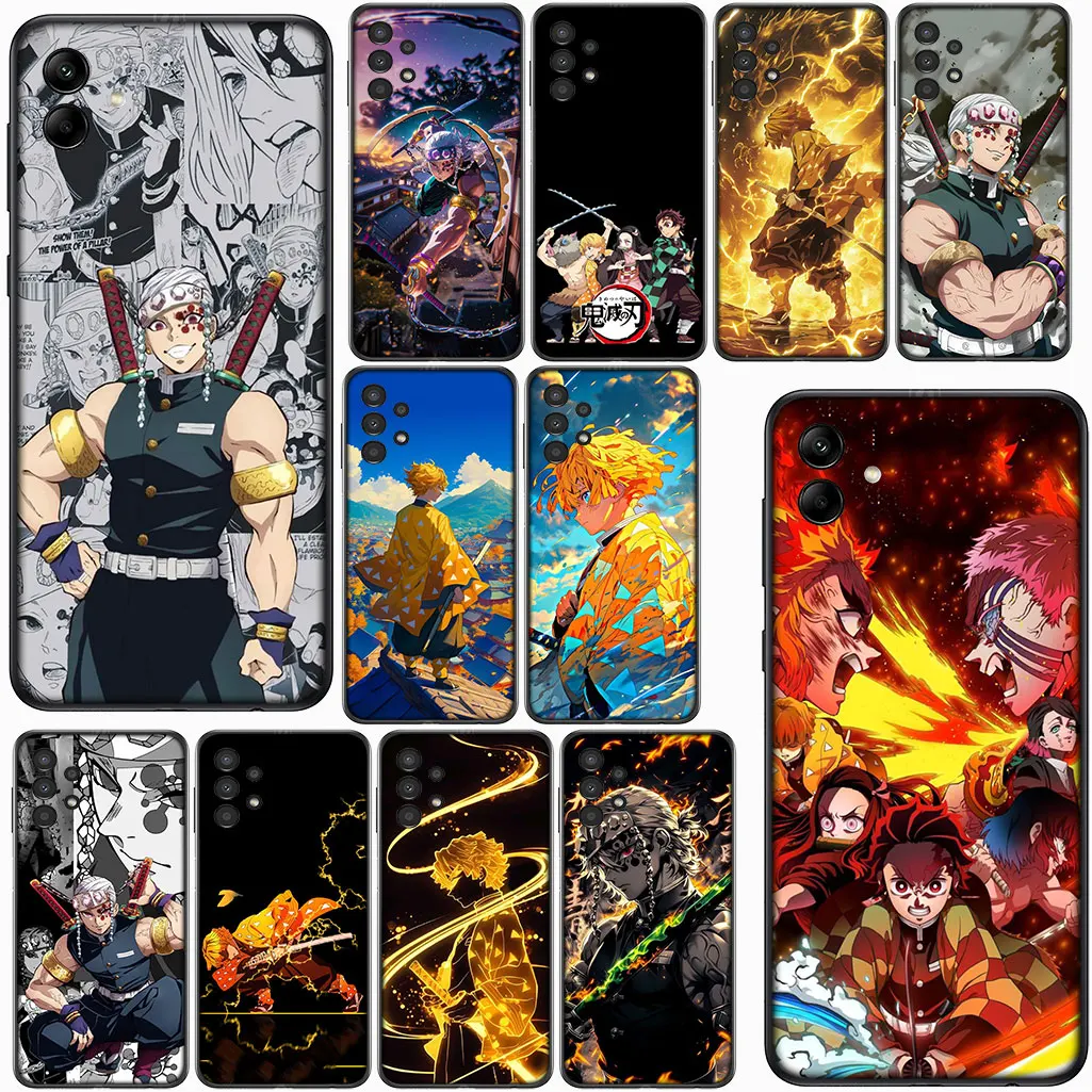 Чехол Demon Slayer Agatsuma Zenitsu Uzui Tengen для Xiaomi Redmi Note 13 14C 13C A3 A4 14 Pro Plus 9A 9C NFC + Pro + чехол для телефона Чехол Demon Slayer Agatsuma Zenitsu Uzui Tengen для Xiaomi Redmi Note 13 14C 13C A3 A4 14 Pro Plus 9A 9C NFC + Pro + чехол для телефона