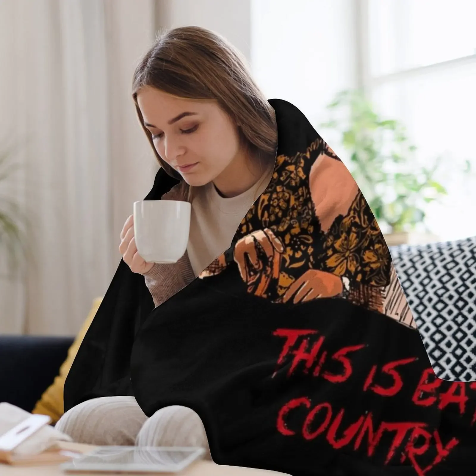 New Gift For Men Bat Country Las Vegas Throw Blanket Thin Soft Blanket for Summer Night Sleeping - view 3
