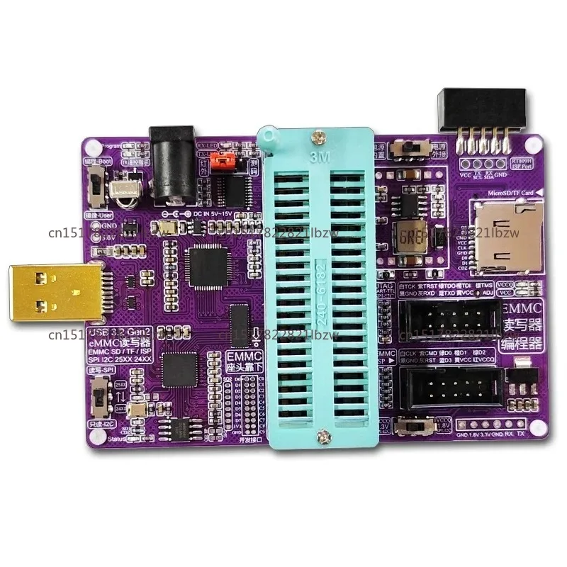 Suitable for QT188A programmer  imaging tool, read/write high-speed USB 3.0 Flywire adapter RT809H