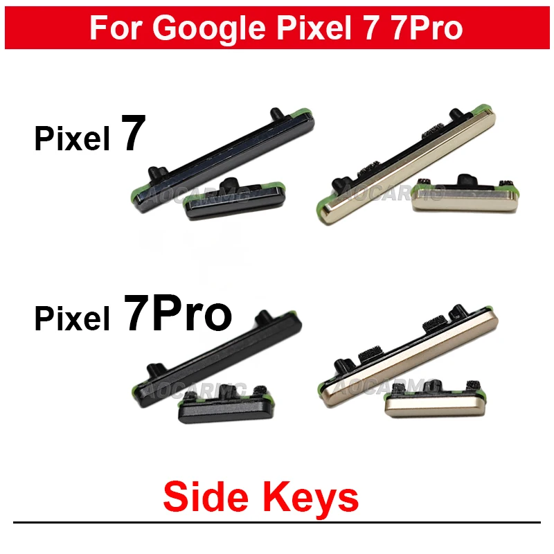 Side Key For Google Pixel 7 7Pro Pro Power On Off Volume Buttons Replacement Parts