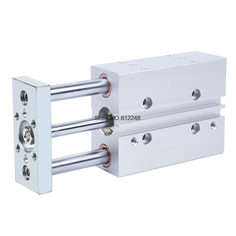 DFM-32 P-A-GF P-A-KF 3 Axis with Guide Bar Guided Pneumatic Air Cylinder DFM DFM-32-20-P-A-GF DFM-32-25-P-A-GF