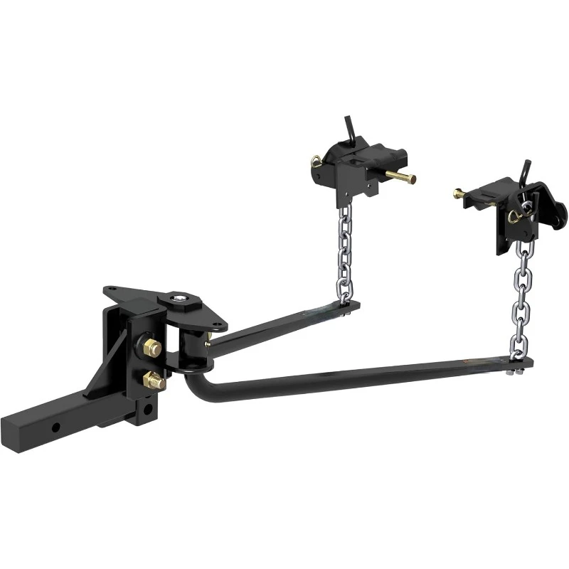 

17052 Round Bar Weight Distribution Hitch with Integrated Lubrication, Up to 10K, 2-Inch Shank