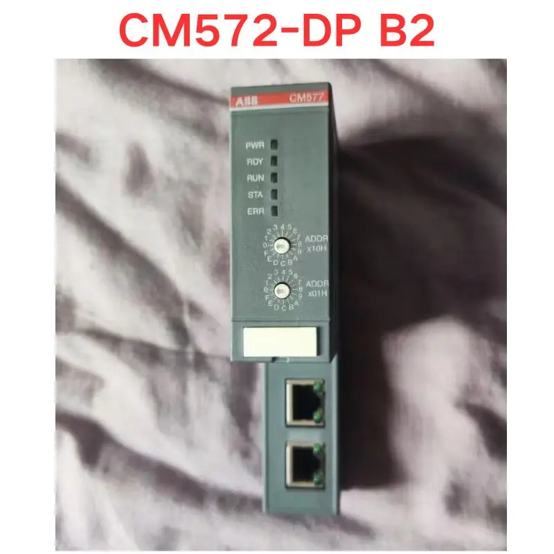 Used CM572-DP B2 ABB communication module Functional test OK